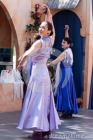 Renaissance Fair flamenco dancers