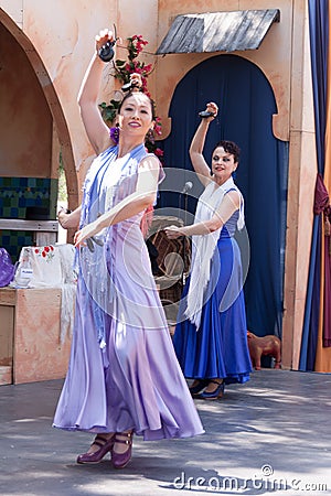 Renaissance Fair flamenco dancers