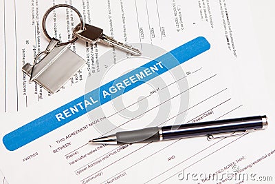 Rental agreement form