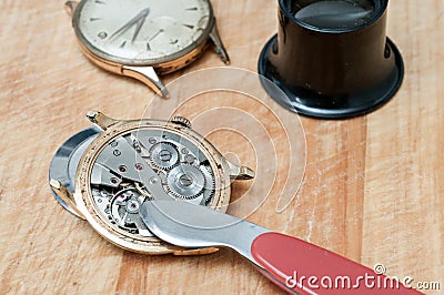 Repair of watches