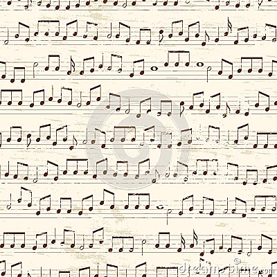 Repeating Musical Notes