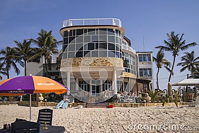 Restaurant on the beach