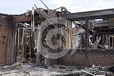 Restaurant Burnt-down