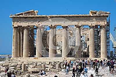 Restoration of Parthenon