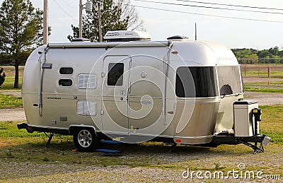 Retro Air Stream Recreational Vehicle