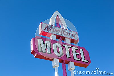 Retro design monterey motel
