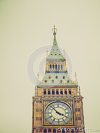 Retro look Big Ben