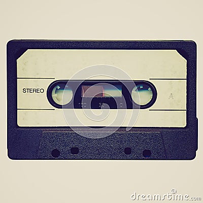 Retro look Tape cassette