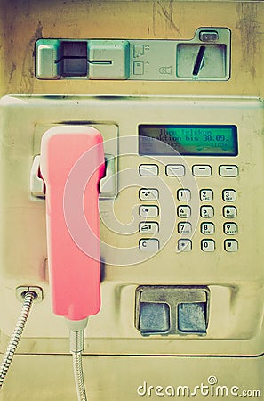 Retro look Telephone