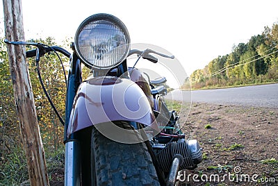 Retro motorcycle