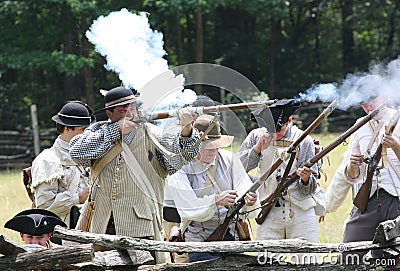 revolutionary-war-reenactment-reenactors-recreate-battle-hucks-defeat