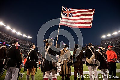 Revolutionary war reenactors