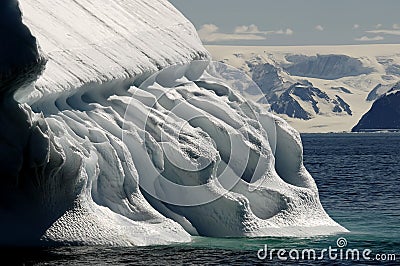 Rippled iceberg