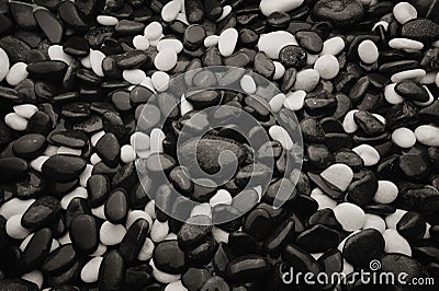 River stones background