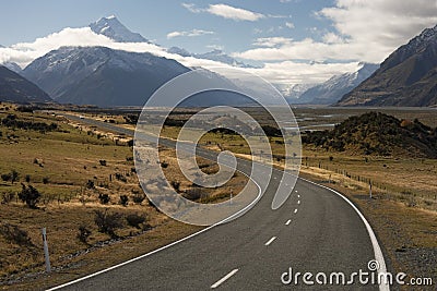 Road to Mount CookThe