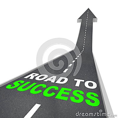 Road to Success - Up Arrow