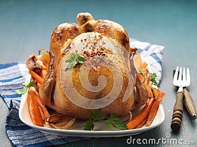 Roast chicken