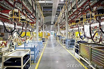 Robotics production lines