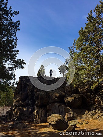 Rock Exploration Deschutes Forest