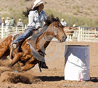 Rodeo Barrel Racing