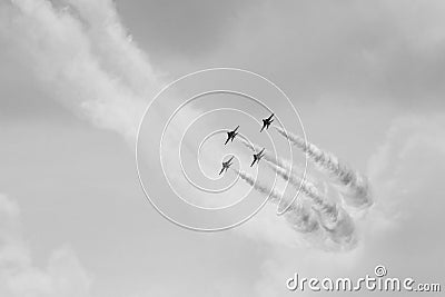 ROKAF T-50 Golden Eagles in formation