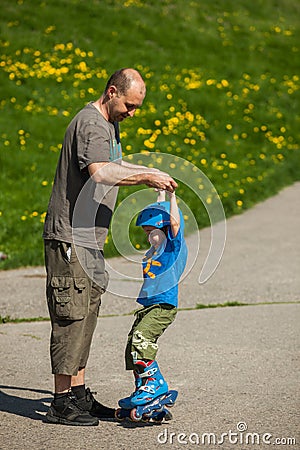 Rollerblades / inline skates teaching time