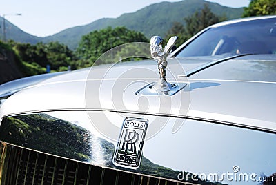 Rolls-Royce brand woman