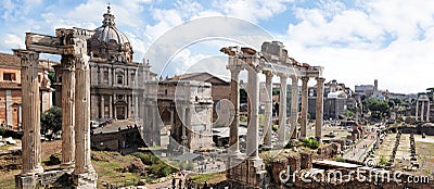 Roman Forum in Rome, Italy