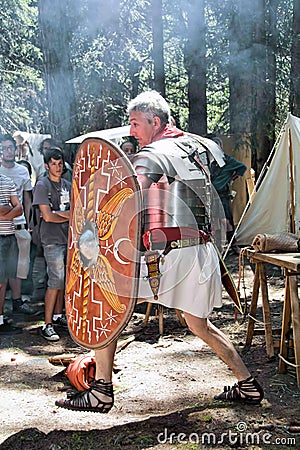 Roman Soldier Attack