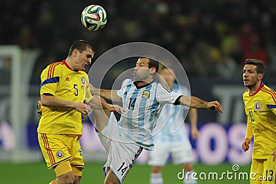 Romania - Argentina football/soccer game