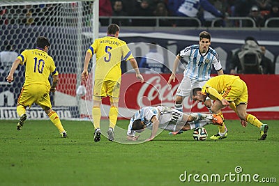 Romania - Argentina football/soccer game