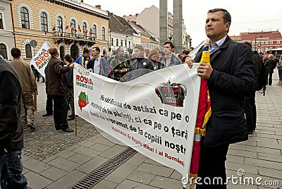 Romania in continuous protest