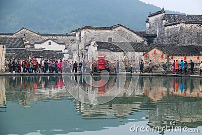 Romantic poetic Chinese Village