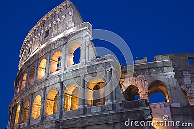 Rome Coliseum close up