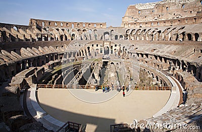 Rome - colosseum interior