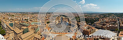 Rome view from St.Peter s Basilica