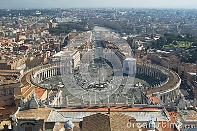 Rome, view from Vatican