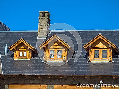 Roof with attic