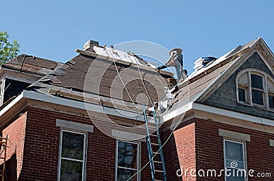Roof Repair on Historic House