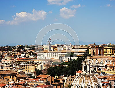 Rooftop View of Rome