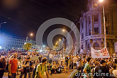 Rosia Montana Protest in Bucharest,Romania - 08 September(9)