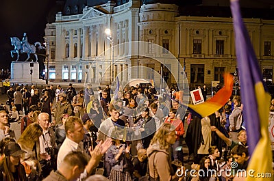 Rosia Montana Protest in Bucharest,Romania(3)