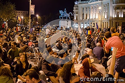 Rosia Montana Protest in Bucharest,Romania(6)