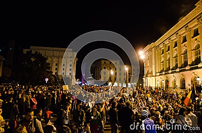 Rosia Montana Protest in Bucharest,Romania(12)