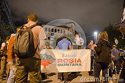 Rosia Montana Protest in Bucharest,Romania(17)