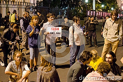 Rosia Montana Protest in Bucharest,Romania(21)