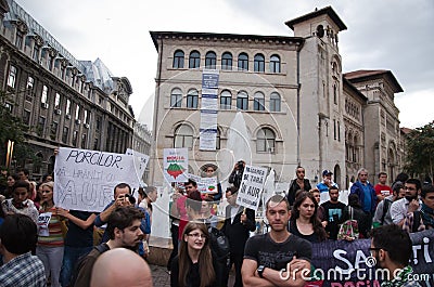 Rosia Montana Protest in Bucharest,Romania(22)