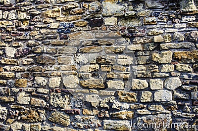 Rough Vintage Stone Wall