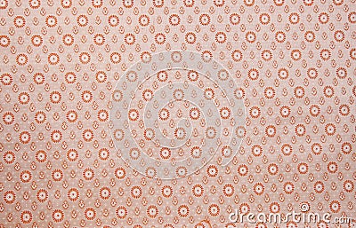 Round designed background cloth