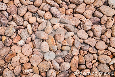 Round pebble stones